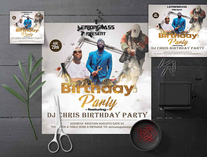 design a professional quality buisness flyer