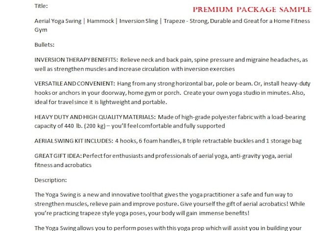 write amazon SEO product listing description, conversion keyword copywriting