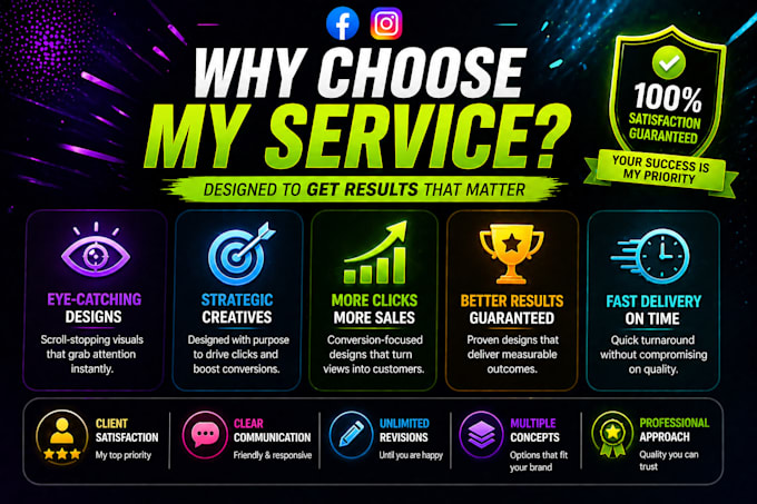 design high converting facebook ads meta ads creative that boost sales