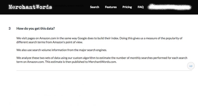 provide a deep search terms from merchantwords