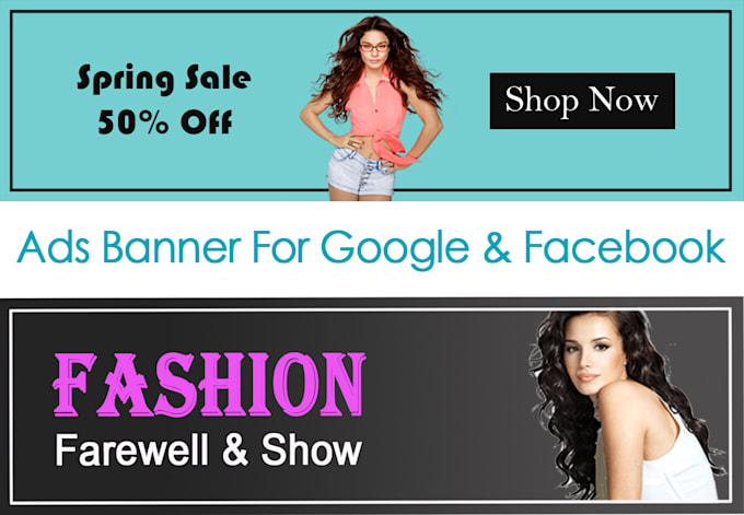design a beautiful banner ads