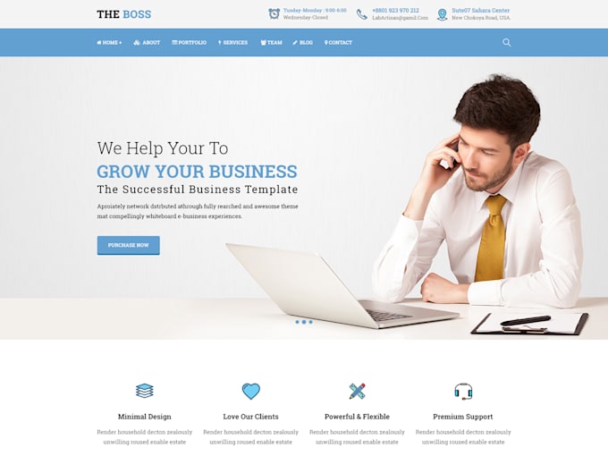 create eye catching website in 24hours