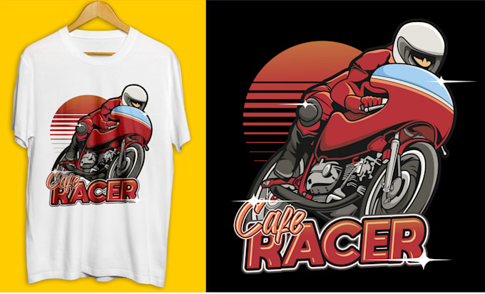 create amazing racing car motosport offroad t shirt design vector file