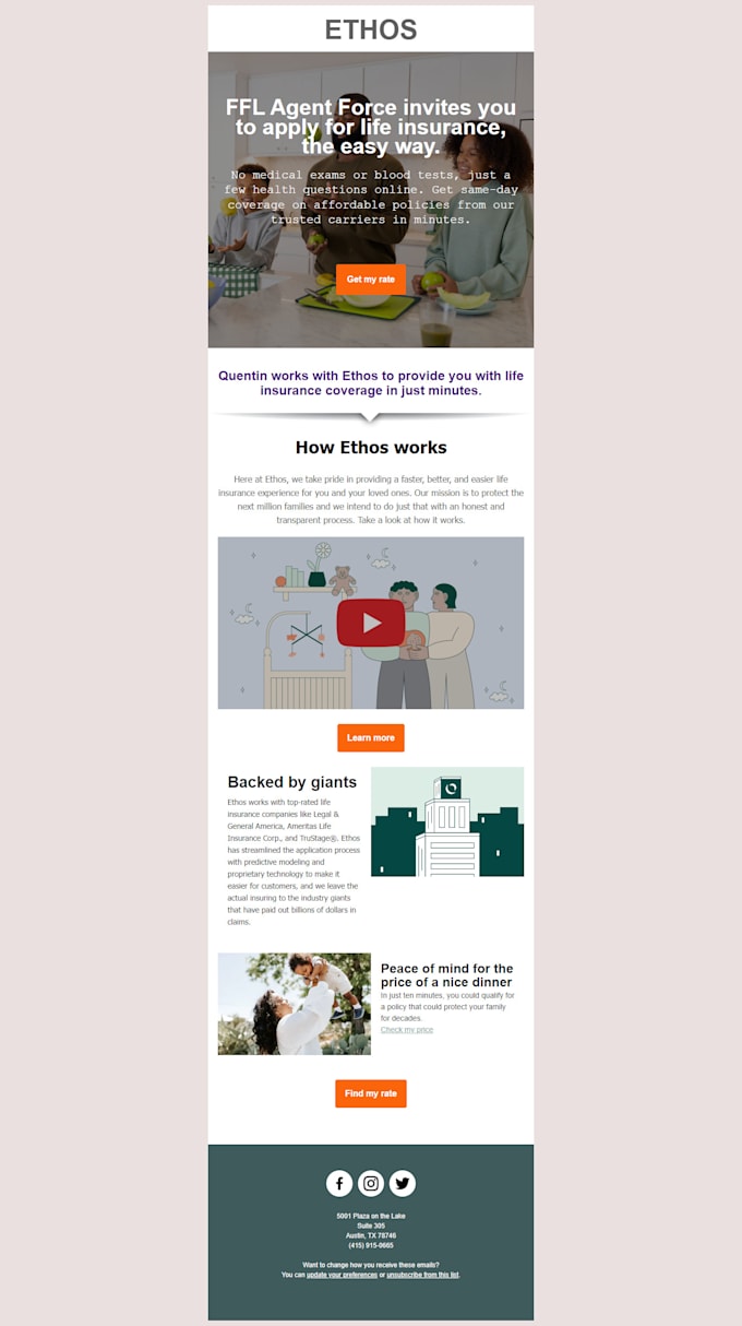 design professional klaviyo and mailchimp email newsletter