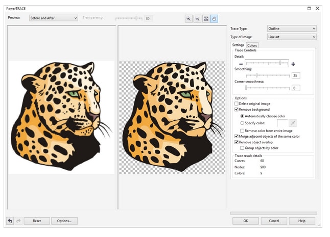 Векторизация изображения illustrator