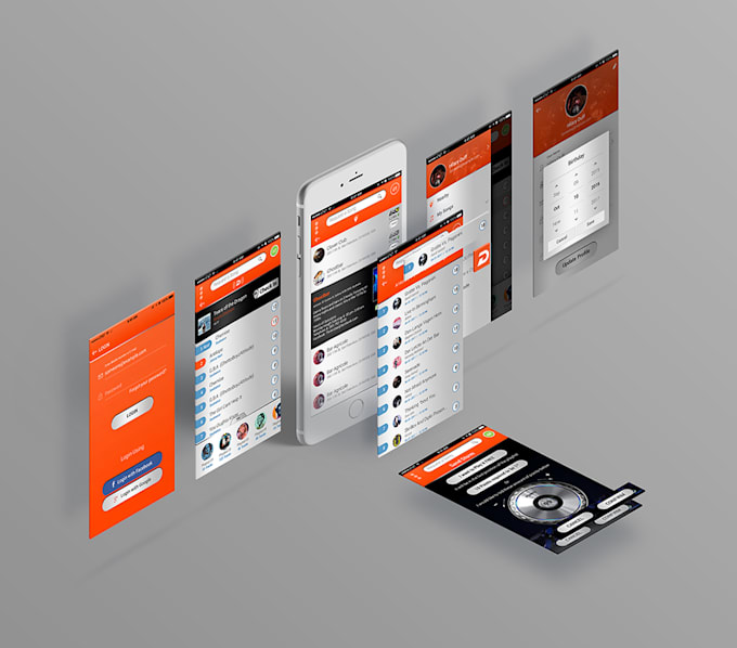 design UI UX, mobile apps, and websites
