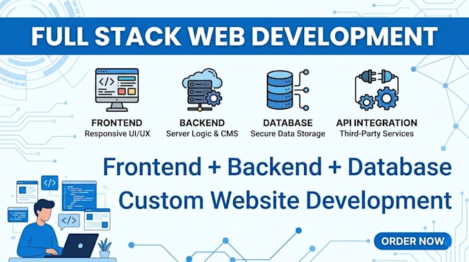 do website development using PHP laravel and full stack technologies