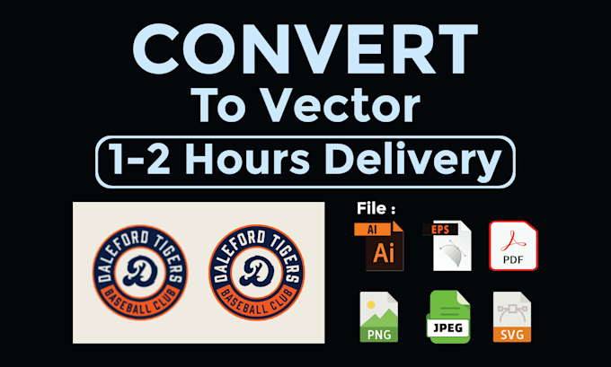 do vector tracing or convert to vector file quickly