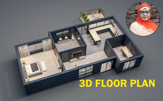 make 3d floor plan from your plan