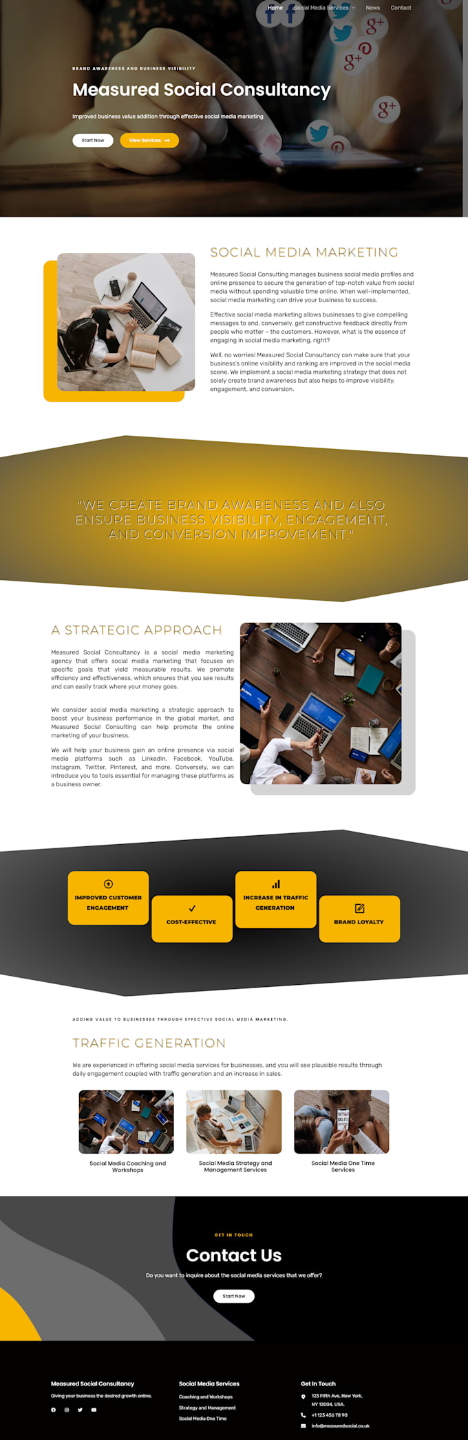 create a wordpress website using a free theme