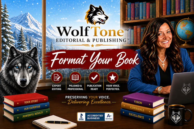 edit your manuscript into a publication ready book