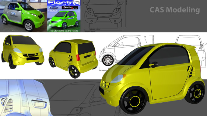 do automotive and industrial product design cad models and 3d renders