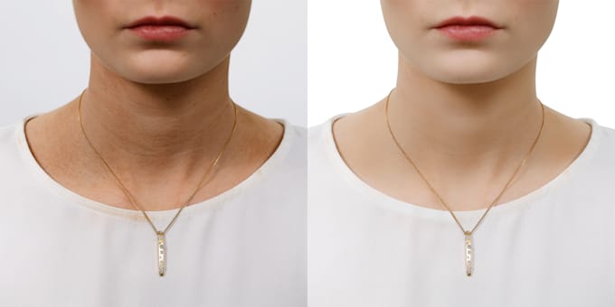 do cutout , retouching and add shadows on product images