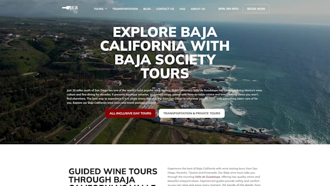 design and develop a professional wordpress business website