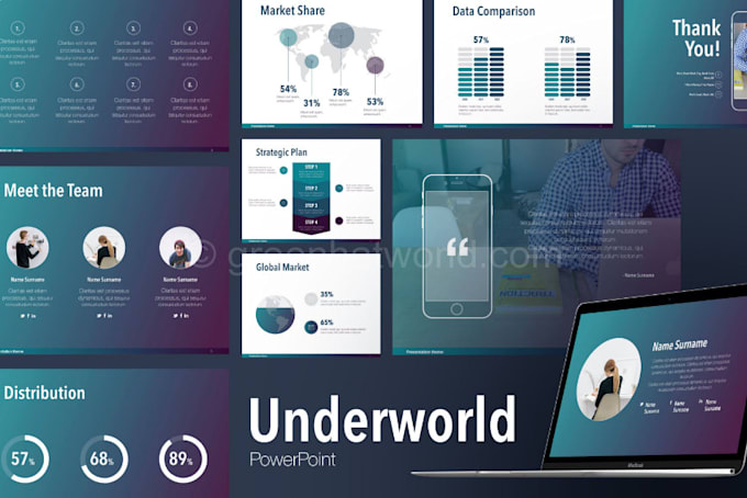 turn your work into impressive power point ppt slides