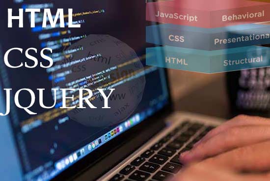 code in css, javascript, jquery ajax