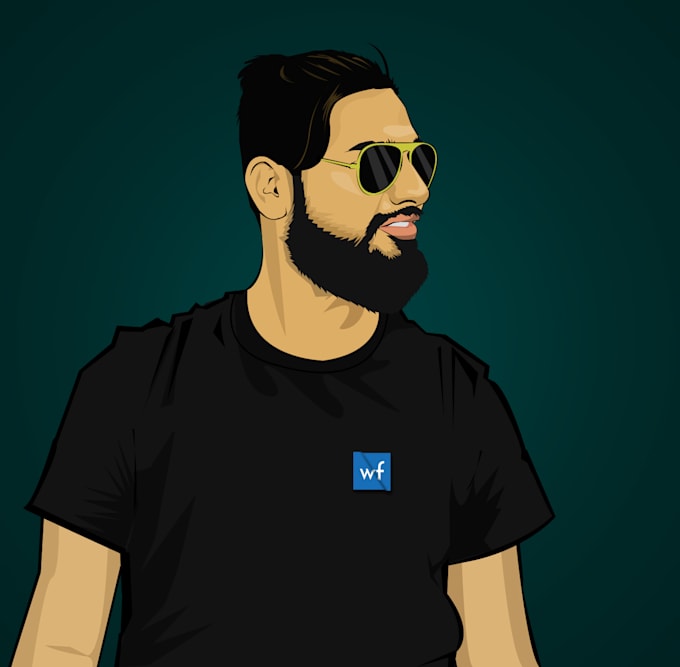 Make amazing and eye catching vector portrait by Gaurav_designs | Fiverr