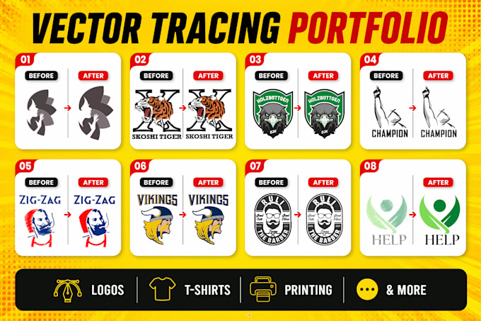 convert your logo to vector, vector tracing, image,