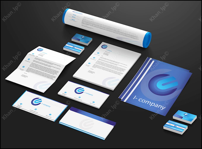 design business card, letterhead and stationery