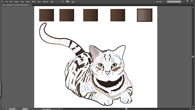 do realistic or any kinds of vector illustration