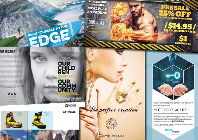 design an awesome brochure, flyer or poster