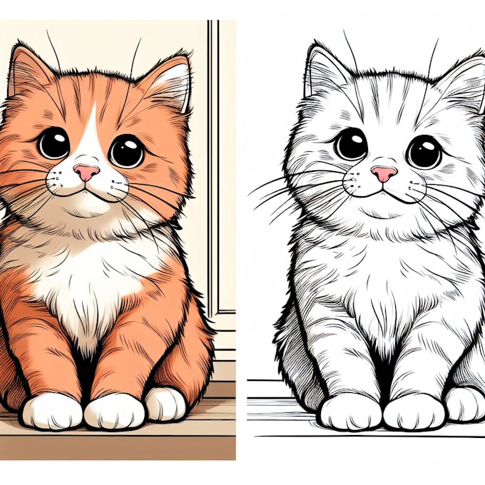create awesome coloring sheet