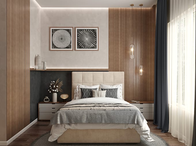 design and render the interior or exterior that you need