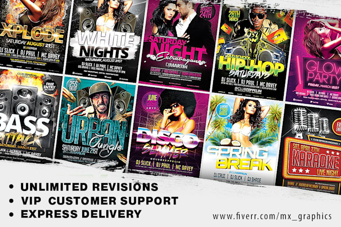 do unique flyer design within 1 hour