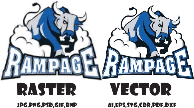 convert your graphic or logo to vector in 1 hours
