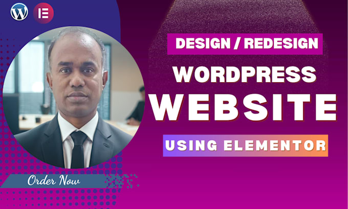 design a stunning wordpress website with elementor pro