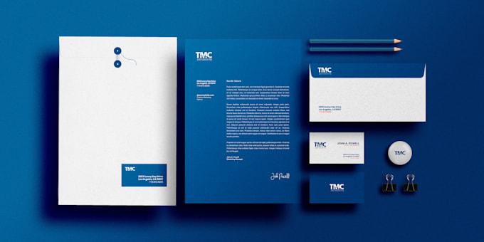 design your outstanding business card and letterhead