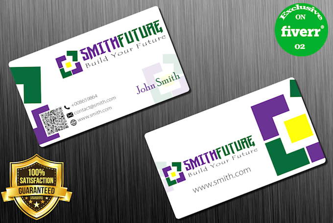 design professional business card, double or one sided for you