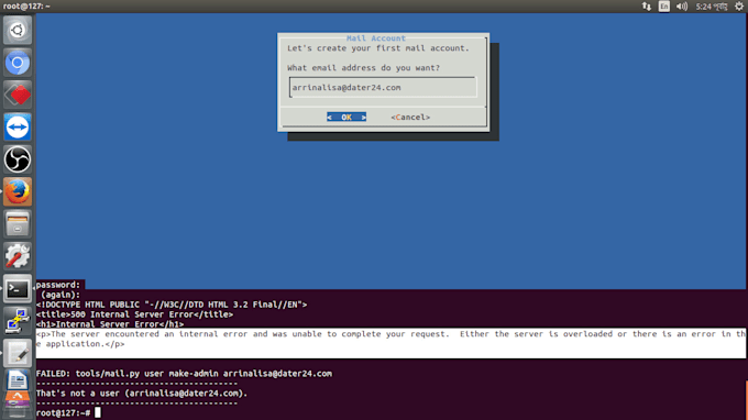 do mail server setup