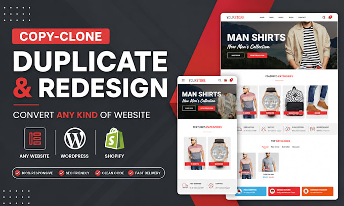 copy clone convert your hostinger, lovable, wix ai website to wordpress