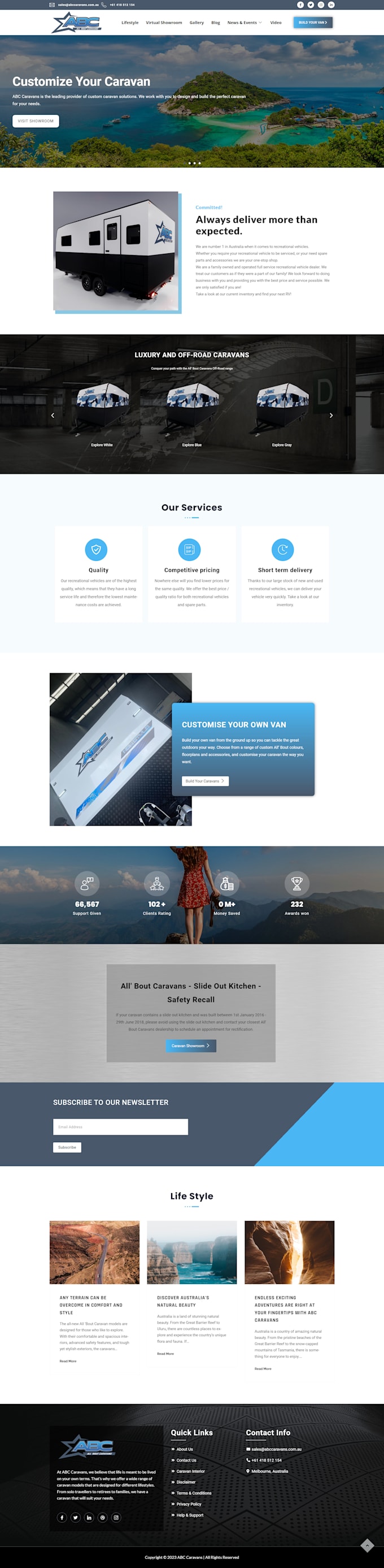 create wordpress website design and development