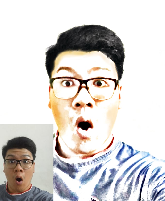 make your avatar into webtoon like cartoon