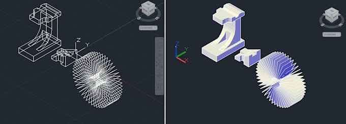 Do 2d Drawing And 3d Modelling Basic Shapes In Autocad 2013 By
