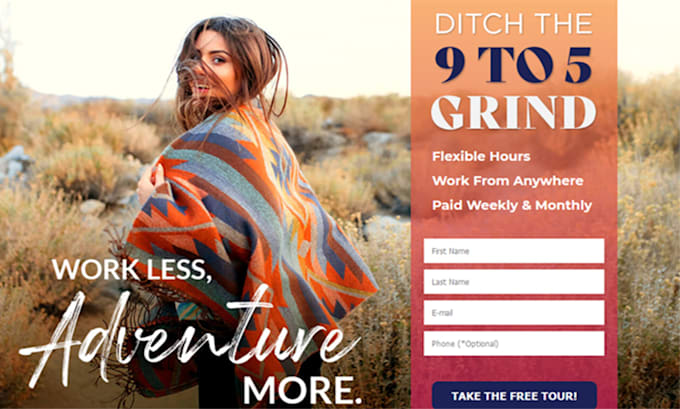 design high converting landing pages and capture pages for your business