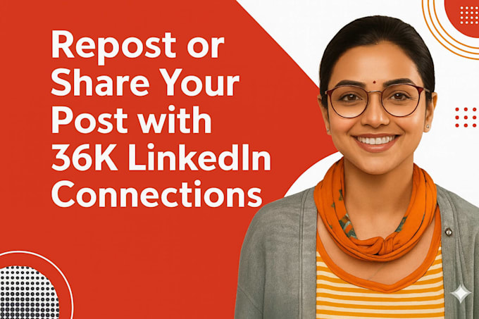 promote your linkedin post to my 36k connections for real engagement