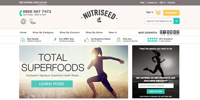 create and customize a completely optimized shopify store
