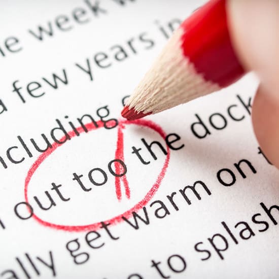 do your proof reading and editing with me
