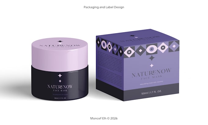 create product packaging box, mailer box, pouch, rigid box and mylar bag design