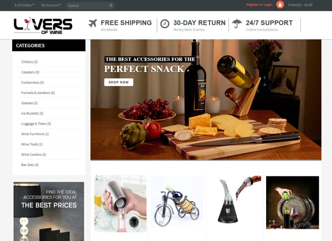 build automated dropshipping website with 50,000 products