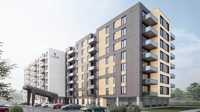 create HQ exterior rendering for your project