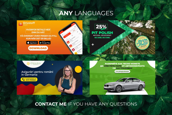 Design professional website banner, header, google ads - Image 4