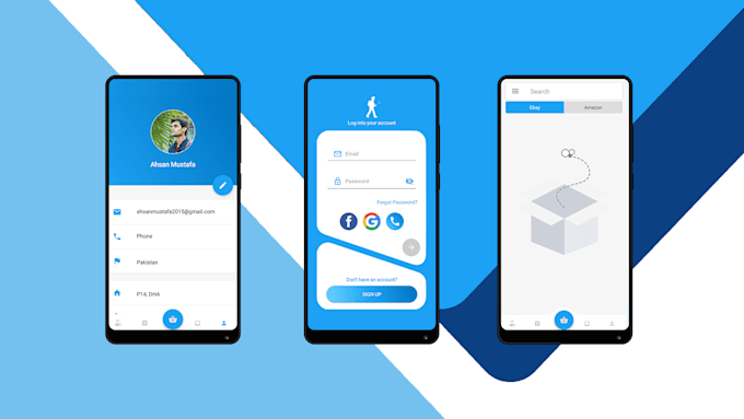 design android ui and prototype in xml