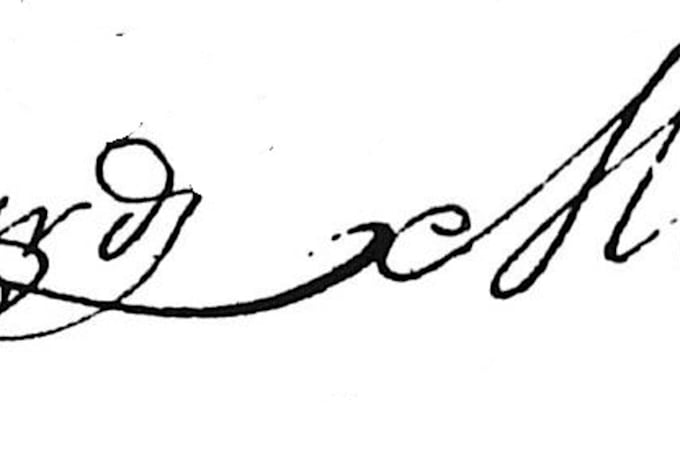 design attractive,hand written,umcommon signature