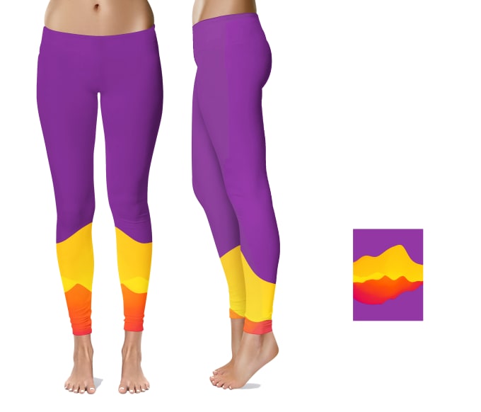 design unique leggings or yoga pant