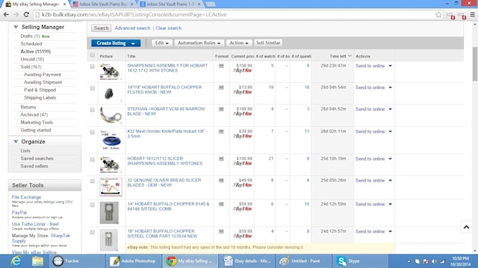 expert ebay csv file exchange listing SEO