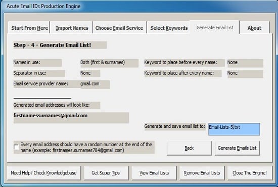 acute email ids production engine crack download